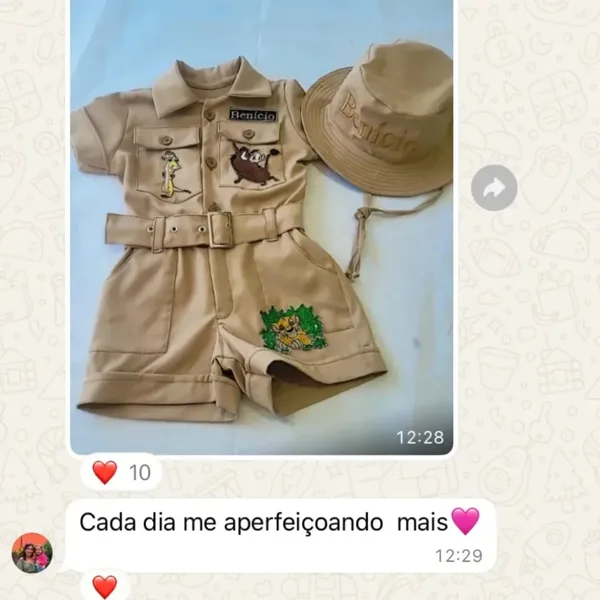 Peça feita por aluna da Costuragi · 25