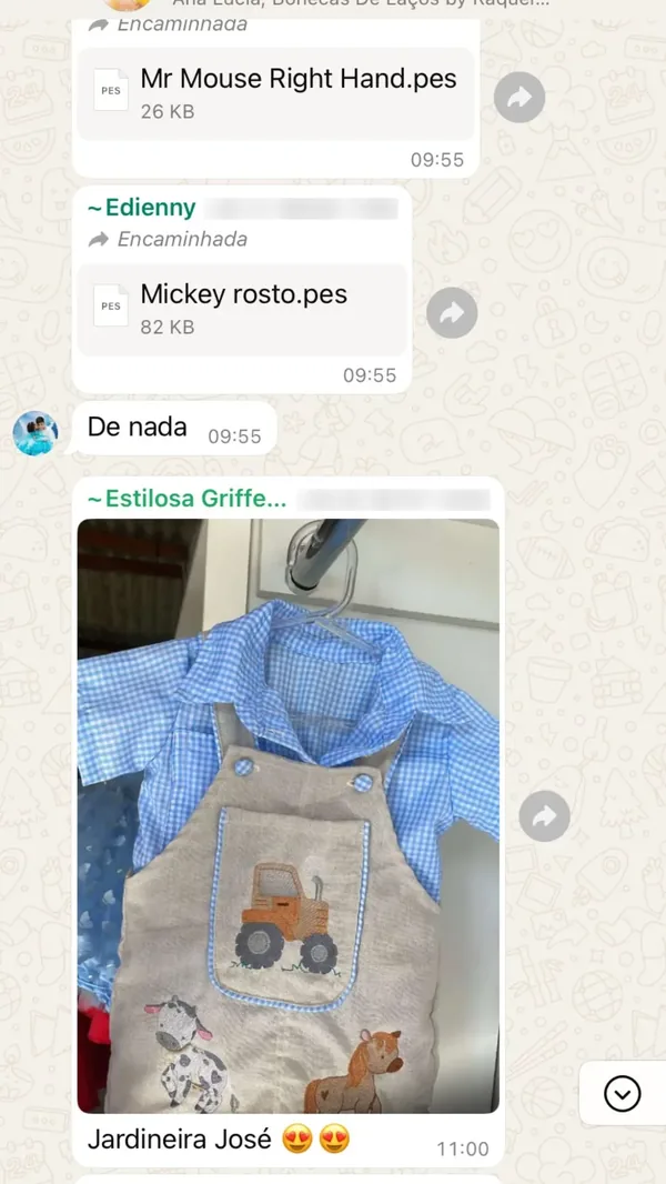 Peça feita por aluna da Costuragi · 33